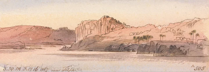 In der Nähe von Tafa, 17:50 Uhr, 16. Februar 1867 (505A)